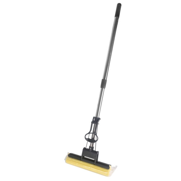 Vloermop / vloerdweil met PVA spons en uitschuifbare steel 119 cm