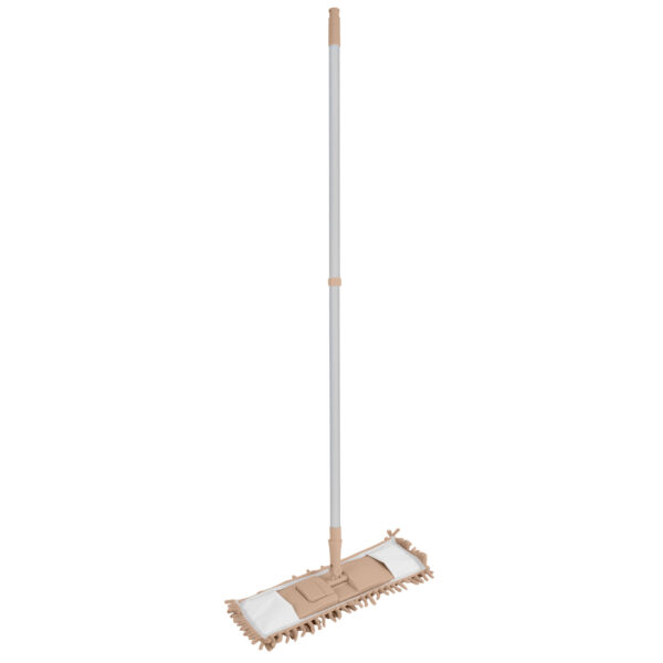Urban Living Vloerwisser microvezel - met steel - verstelbaar - vloertrekker -