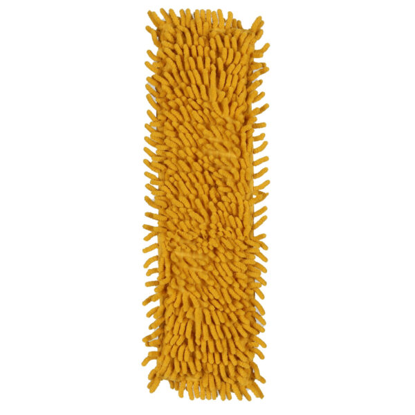 Vloerwisser microvezel doek - geel - Reserve dweil -