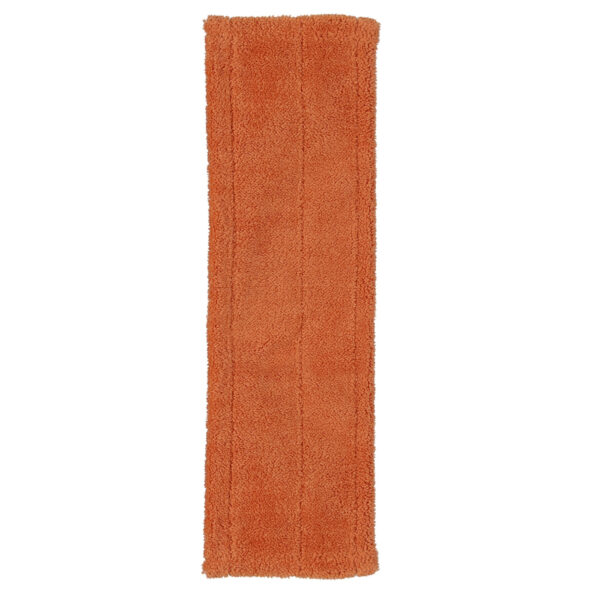 Vloerwisser microvezel doek - oranje - Reserve dweil
