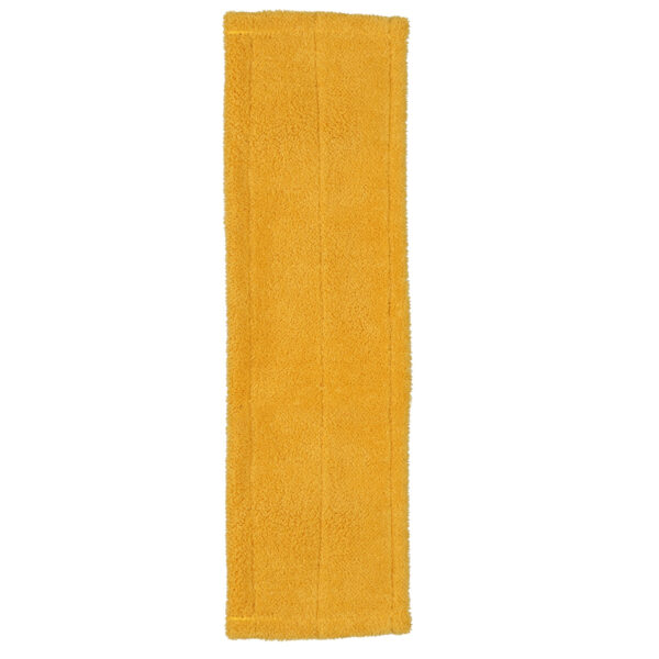 Vloerwisser microvezel doek - geel - Extra reserve dweil - voor Benson vloerwisser